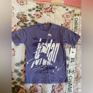 Jordan Kids Purple Graphic Tee